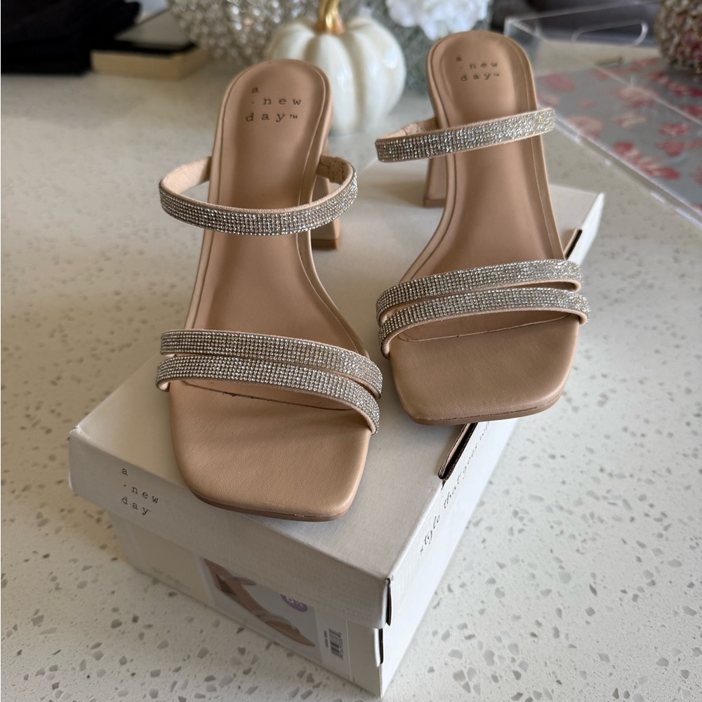 Rhinestone Heels